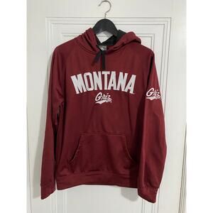 University of Montana Grizzlies Hoodie Sweatshirt Size Small